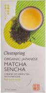 Чай зеленый Clearspring Matcha-Sencha Organic 20 шт. 1,8 г (50478)