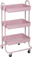 Сервировочный столик Ньюри розовый 320x470x880 мм