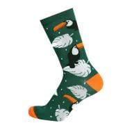 Шкарпетки чоловічі Duna 2137 р.27-29 темно-зелений із малюнком