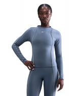 Джемпер Nike W NK ONE DF FITTED LSTOP SI WT IO0187-499 р.XS блакитний Джемпер Nike W NK ONE DF FITTED LSTOP SI WT IO0187-499 р.XS блакитний