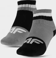 Шкарпетки 4F SOCKS CAS M227 (2PACK) 4FJRSS23USOCM227-90S р.32-35 різнокольоровий