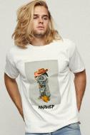Футболка YAPPI Air Print MW2321 р.M белый