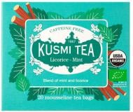 Чай травяной Kusmi tea Licorice-Mint органический 20 шт. 1,2 г (D2648) Чай травяной Kusmi tea Licorice-Mint органический 20 шт. 1,2 г (D2648)