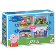 Пазли DoDo 4 в 1 Peppa Pig 6860951