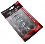 Хомут червячный набор 10 шт. мм "