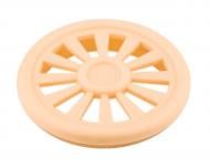 Заглушка вентиляционная DC Ø40 мм для мебели пластик бук