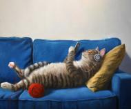 Картина на холсте Ленивое воскресенье ©Lucia Heffernan 50x50 см Brushme CN5362L