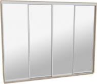 Шкаф-купе виват ВН 336 ДОМ ДСП 330x60x240 мм дуб сонома двери / зеркало