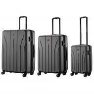 Набір валіз Wenger Oryson 3 в 1 (S,M,L) 121 л сірий (653212)