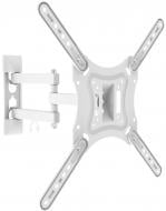 Крепление для телевизора Brateck LPA51-443 поворотно-наклонные 13"-55" белый