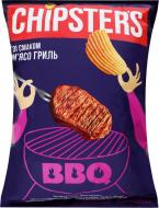 ВИТРИНА! Чипсы CHIPSTER'S волнистые мясо-гриль 120 г