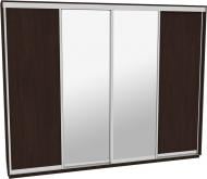 Шкаф-купе виват ВН 336 ДОМ ДСП 330x60x240 мм венге двери / зеркало / ДСП Шкаф-купе виват ВН 336 ДОМ ДСП 330x60x240 мм венге двери / зеркало / ДСП