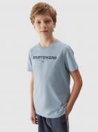 Футболка 4F TSHIRT M1114 4FJWSS24TTSHM1114-34S р.140 блакитний