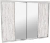 Шкаф-купе виват ВН 346 ДОМ ДСП 340x60x240 мм аляска двери / зеркало / ДСП Шкаф-купе виват ВН 346 ДОМ ДСП 340x60x240 мм аляска двери / зеркало / ДСП