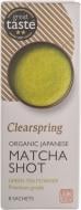 Чай зеленый Clearspring Матча органический 8 шт. 1 г (37418)