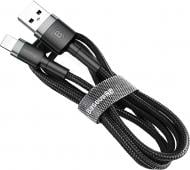 Кабель BASEUS Lightning – USB 1 м черный (CALKLF-BG1) Cafule