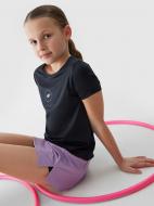 Футболка 4F TSHIRT FNK F696 4FJWSS24TFTSF696-20S р.158/164 черный Футболка 4F TSHIRT FNK F696 4FJWSS24TFTSF696-20S р.158/164 черный