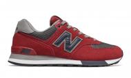 Кроссовки мужские New Balance ML574FNB р.40,5 красные