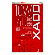 Моторна олива напівсинтетична XADO SHPD (SL/CI-4) Red Boost 10W-40 4 л (ХА 26249)