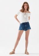 Шорты Mavi ROSIE Dark Ripped 90's Str 1447430980 р. 31 синий