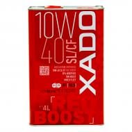 Моторна олива напівсинтетична XADO SL/CF Red Boost 10W-40 4 л (ХА 26244)