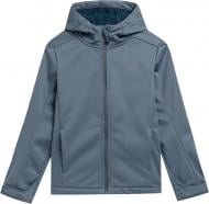 Куртка для хлопчиків 4F SOFTSHELL JACKET M149 4FJAW23TSOFM149-32S р.134 синя