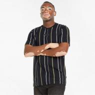 Футболка Puma MODERN BASICS STRIPE TEE 84740801 р.L черный