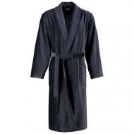 Халат мужской Cawo Shawl Collar р. 50 антрацит 17164177450
