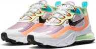 Кроссовки женские демисезонные Nike AIR MAX 270 REACT SE CJ0620-600 р.37,5 разноцветные Кроссовки женские демисезонные Nike AIR MAX 270 REACT SE CJ0620-600 р.37,5 разноцветные