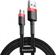 Кабель BASEUS Cafule Cable USB For Micro 2.4 A 1 м black/red (CAMKLF-B91)
