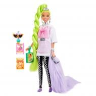 Кукла Barbie "Экстра" с неоново-зелеными волосами HDJ44