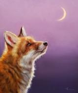 Картина на холсте Беседа с луной ©Lucia Heffernan 50x50 см Brushme CN5366L Картина на холсте Беседа с луной ©Lucia Heffernan 50x50 см Brushme CN5366L