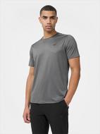 Футболка 4F TSHIRT FNK M493 4FSS23TFTSM493-25S р.XL серый