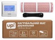 Нагревательный мат UP! (Underprice) 10 m2 1500W + программированный терморегулятор Heat Plus M6.716