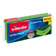 Губка для посуду Vileda UltraFresh Антибактеріальна 3 шт.