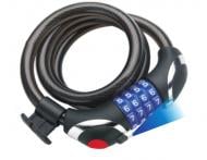 Замок велосипедный Aspini SCL-04С-BLK р.12x1000 мм черный