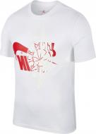 Футболка Nike FUTURA_WINGS_TEE AO0601-100 р.L белый