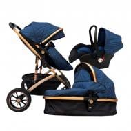 Коляска-трансформер Babyhit 3в1 Maxibaby IQ - Blue