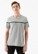 Футболка Mavi STRIPE PRINTED TEE 065968-30774 р.S серый