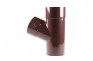 Трійник PROFiL 100/100/67° 130 коричневий
