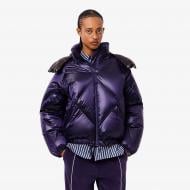 Куртка жіноча зимова Lacoste Oversized Water-Repellent Down Jacket BF53266PI р.M фіолетова