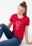 Футболка Mavi CAT PRINTED TOP 168479-28805 р.S красный