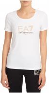 Футболка EA7 T-SHIRT LOGO SERIES 3LTT23-TJDQZ-1100 р.XS белый