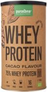 Протеїн Purasana сироватковий зі смаком какао органічний 400 г