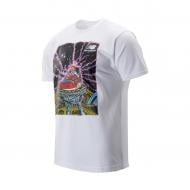 Футболка New Balance Футболка чол. Artist Prime біла MT93525WT р.2XL белый