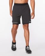 Шорты 2XU Aero 2-in-1 7 Inch Shorts MR6536b_BLK/SRF р. L черный