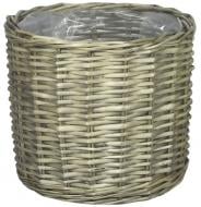 Корзинка плетеная с пленкой внутри 35х30 см ZHQ25-1-1