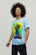 Футболка YAPPI Air Print MLB10005 р.S блакитний