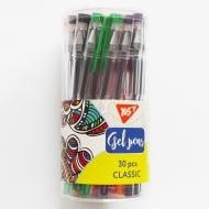Ручка гелевая YES Classic 15 цветов 30 штук тубус 420429 Ручка гелевая YES Classic 15 цветов 30 штук тубус 420429