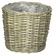 Корзинка плетеная с пленкой внутри 29х25 см ZHQ25-1-2